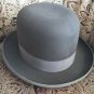 Vintage Mens BORSALINO Grey BEAVER FELT Homburg HAT 7" Attilio Cambini