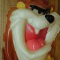 WARNER LOONEY TUNES-TAZ Tasmanian Devil Vtg Wall Light Lamp Blow Plastic