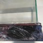 New & sealed Baseball 2 Ball Glass Display Case cherry wood base mirror bottom