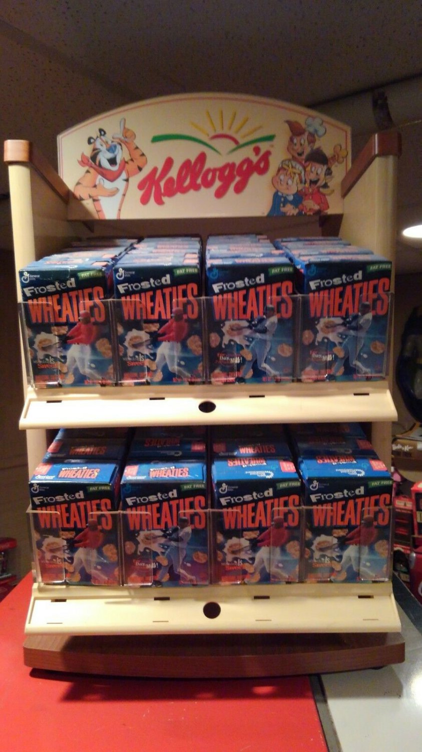 Kellogs Retail countertop retro display wooden nice condition vintage BG