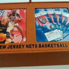 NJ Nets 2004-05 Collector's Season Ticket Holder Box made w/ Basketball leather