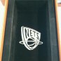 NJ Nets 2004-05 Collector's Season Ticket Holder Box made w/ Basketball leather