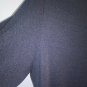 Vintage LIDA BADAY Dark Grey 2 Piece Jacket Side Slit Dress Sz M Stretch K