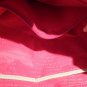 Vintage Kate Spade Black Fabric Medium Bag TOTE Handbag white leather straps
