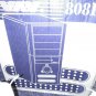 BLACK shiny VAV 808KL ATX Mid Tower Computer Case VINTAGE Metal speaker big fan