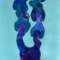 Rochelle Weissman Stefanovic  Sculpture The Fire of Life with turntable pedistal