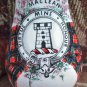 Scotland 3 1/2" Flared Salt & Pepper Shakers Mclean Virtue Mine Honour gold nice