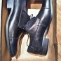 Cambridge & Oak FH-9146 Men's Slip Resistant Black Toe Lace Leather Dress Shoes