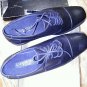 Cambridge & Oak FH-9146 Men's Slip Resistant Black Toe Lace Leather Dress Shoes