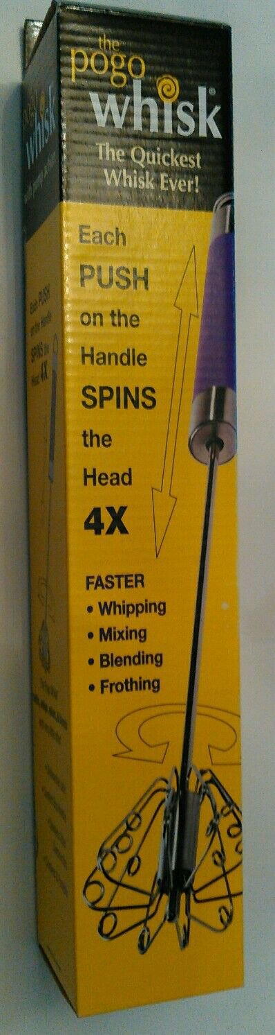 Pogo Whisk, forth, whip, mix, and blend & Dishwasher safe Cordless As seen on TV