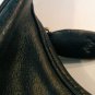 Authentic Monsac Original Black Leather Classic Hobo Shoulder Bag Purse pocket