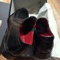 Taylor 2392D Nero Black Mens Italian leather dress shoes Vero Cuoio Sz42 vibrant