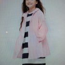 New Pink Uniqlo Light Warm Girls Pocketable UV Cut Coat Size Age 9-10 Jacket