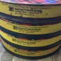 4 VINTAGE SCOTCH GLASS CLOTH ELECTRICAL TAPE NO 27 3M METAL PLAID TINs w/ ROLL