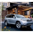 2012 12 Toyota Highlander oiginal sales brochure good condition Fast Ship OEM
