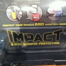 New Cruiser Accessories 65510 Impact, Black/Clear License Plate Frame & Shield