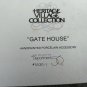 New Dept 56 Gate House #5530-1 Heritage Village Collection 1992 w/ box Vintage