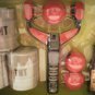 SHARPER IMAGE,10 PC OUTDOOR SLINGSHOT TARGET SHOOTING GAME,W/ SOFT FOAM BALLS,8+