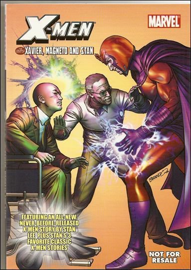 Marvel Mini-Comic inserted in Xmen w/reprints #1 #4 & #9 Xavier Magneto And Stan