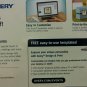 New AVERY WHITE SQUARE LABELS 22922 2" X 2" 12 per sheet 36 tot prints to edge