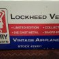 New 1st Edition Cool SPECCAST SENTRY HARDWARE LOCKHEED VEGA 5B AIRPLANE BANK BG