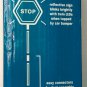 4' Emerson Flashing LED Safety Garage Auto Parking Stop Signal + extra batteries