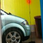 4' Emerson Flashing LED Safety Garage Auto Parking Stop Signal + extra batteries