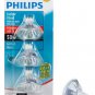 -(3 Pack) Philips MR16 Halogen Bulbs 12V 50W GU5.3 Base Indoor Flood Reflector