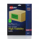 New Avery High-Visibility Neon Labels for Laser Printers 5917 Assorted Rectangle New Avery High-Visibility Neon Labels for Laser Printers 5917 Assorted Rectangle