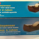 New in box Staples Desktop Tape Dispenser Black 10566 Weighted non-skid base 1"