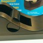New in box Staples Desktop Tape Dispenser Black 10566 Weighted non-skid base 1"