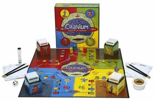 Cranium Orig Board Game For Your Whole Brain-Word Worm,Creative Cat,Data Head
