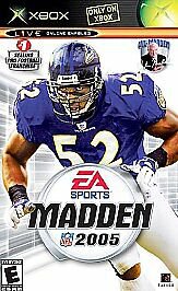 Madden NFL 2005  (Xbox, 2004) Electronic Arts Game Fear the "D" Everyone EA