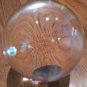 Vintage Crystal clear ROUND ball Sphere 10LB 7" 500MM Fortune Psychic Tarot Card