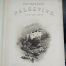 1883 PICTURESQUE PALESTINE Sinai Egypt Vol. II Gold Folio Antique Book Vintage