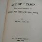 VINTAGE The Age Of Reason Theology Thomas Paine Hardcover Willey book 1930's?