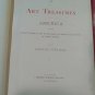 Vintage Large Antique The Art Treasures of American Strahan illustrations book