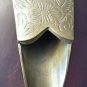 Vintage Antique Brass Genie&Acirc;&nbsp;Lamp Made In India Saudi Arabia Etched Design 1 wish