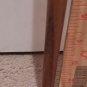 Dark Antique Vintage WS Heavy SOLID BRASS top Handle CANE oak walking stick 35"