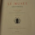 EDOUARD LIEURE ART PLATES Le Musee Universal  ENGRAVINGS  antique 1869 book old