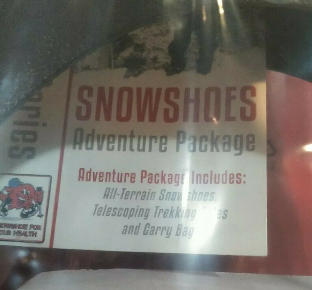 New Yukon Series Pro V series Guide  Snow Shoes sturdy snowshoes 9x30 carry bag