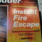 New Safe-Escape 2nd Story 15ft. Portable Fire Escape Ladder 10" Wall Steel Chain