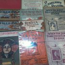Lot of 12 Antique Vintage Sheet Music colonial sunset lonesome Egypt 1900-1916