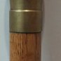 FI Antique Vintage "Bell Ringer" Heavy SOLID BRASS Knob CANE oak walking stick