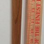 Antique Vintage WS Heavy SOLID BRASS top Handle CANE oak walking stick 35 1/2"