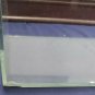 Chiped REAL GLASS with CHERRY WOOD BASEBALL BAT Mirrored DISPLAY CASE 3 foot 36"