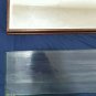 Chiped REAL GLASS with CHERRY WOOD BASEBALL BAT Mirrored DISPLAY CASE 3 foot 36"