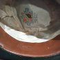 Berg Mens Vintage Black Fedora Hat Fifth Avenue John Sons New York 7 5/16 Ribbon