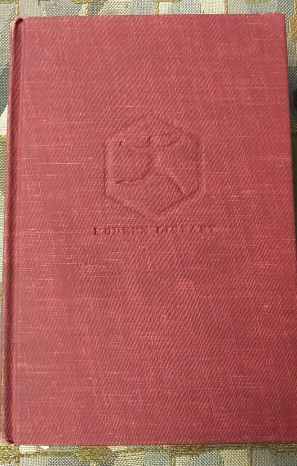 1938 Harriet Beecher Stowe UNCLE TOM'S CABIN Modern Library Slavery Weaver BOOK