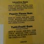 Candy Collectible Vintage 1994 Chiclets Tin Six 12-Piece Gum Cartons Sealed new